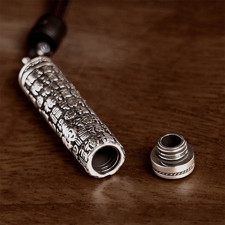 Buddha Stones Collana con ciondolo in rame Fu con motivo a drago e simbolo dell'equilibrio - image 7