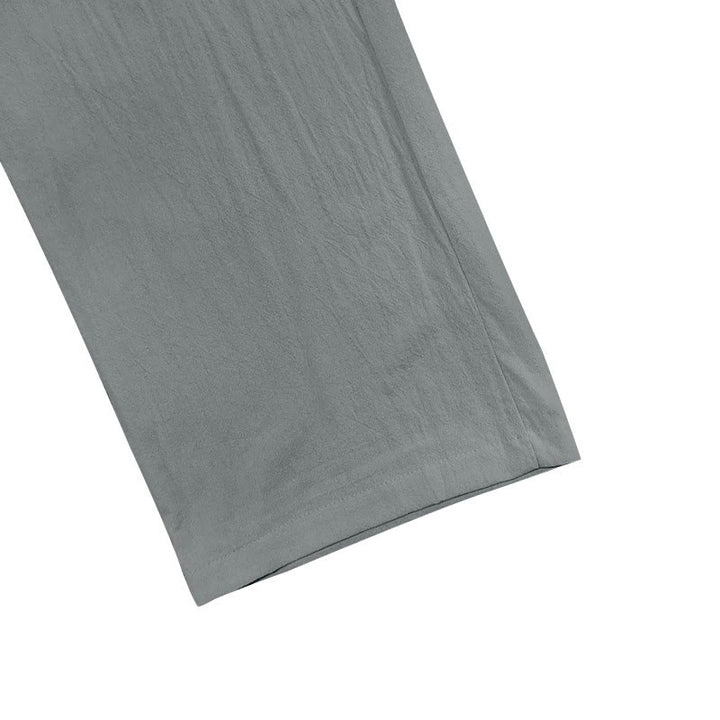 Pantaloni da uomo in cotone casual con bottoni in tinta unita e tasche Buddha Stones - image 17