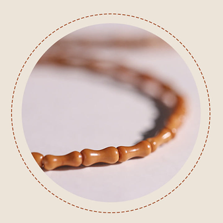 Bracciale della pace con noccioli di oliva ultra-fini Buddha Stones - image 8