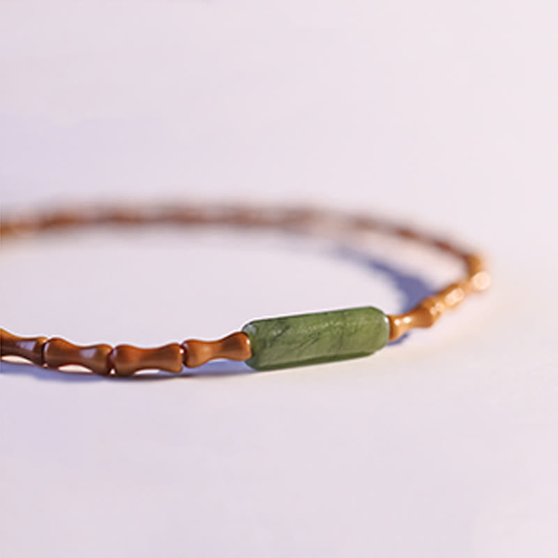 Bracciale della pace con noccioli di oliva ultra-fini Buddha Stones - image 16