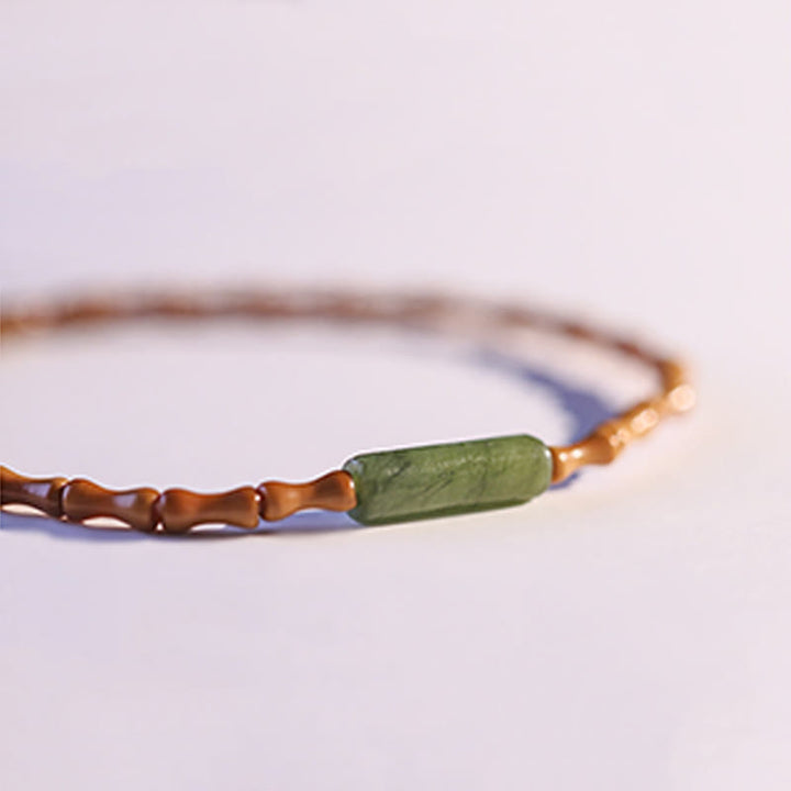 Bracciale della pace con noccioli di oliva ultra-fini Buddha Stones - image 16