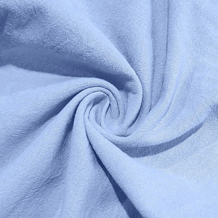 Pantaloni da uomo in cotone con tasche, coulisse e bottoni tinta unita con Buddha Stones - image 29