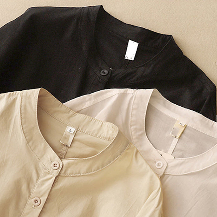 Set di abbigliamento da meditazione Buddha Stones da donna, 2 pezzi, camicia a maniche a tre quarti, pantaloni harem - image 37