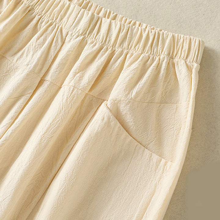 Set di abbigliamento da meditazione con pantaloni harem e camicia a maniche corte da donna, motivo Buddha Stones , 2 pezzi - image 16