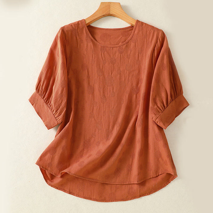Set di abbigliamento da meditazione da donna con maglietta a maniche corte e pantaloni harem, modello Buddha Stones, composto da 2 pezzi, tinta unita, ideale per la meditazione. - image 17