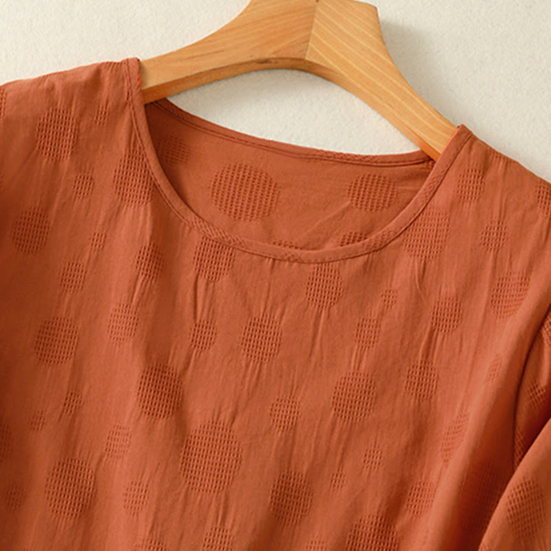 Set di abbigliamento da meditazione da donna con maglietta a maniche corte e pantaloni harem, modello Buddha Stones, composto da 2 pezzi, tinta unita, ideale per la meditazione. - image 19