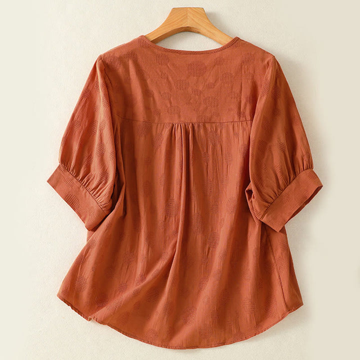 Set di abbigliamento da meditazione con pantaloni harem e camicia a maniche corte da donna, motivo Buddha Stones , 2 pezzi - image 19