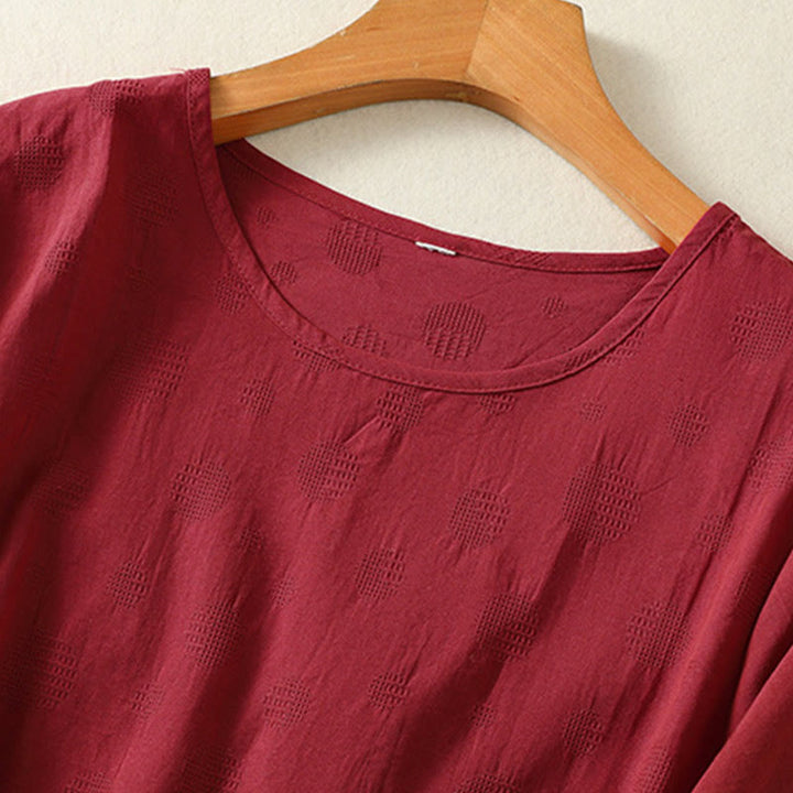 Set di abbigliamento da meditazione da donna con maglietta a maniche corte e pantaloni harem, modello Buddha Stones, composto da 2 pezzi, tinta unita, ideale per la meditazione. - image 27
