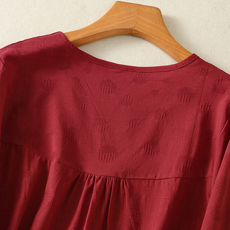 Set di abbigliamento da meditazione con pantaloni harem e camicia a maniche corte da donna, motivo Buddha Stones , 2 pezzi - image 26