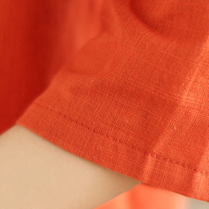 Set di abbigliamento da meditazione casual da donna con camicia e pantaloni larghi e colletto rialzato Buddha Stones 2 pezzi - image 17