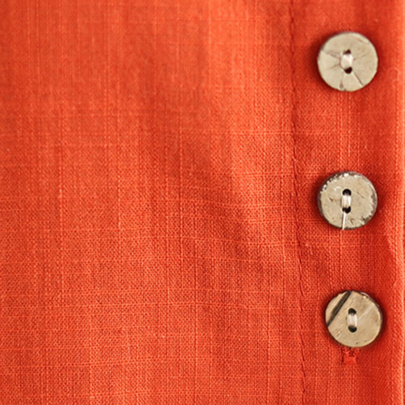 Set di abbigliamento da meditazione casual da donna con camicia e pantaloni larghi e colletto rialzato Buddha Stones 2 pezzi - image 21