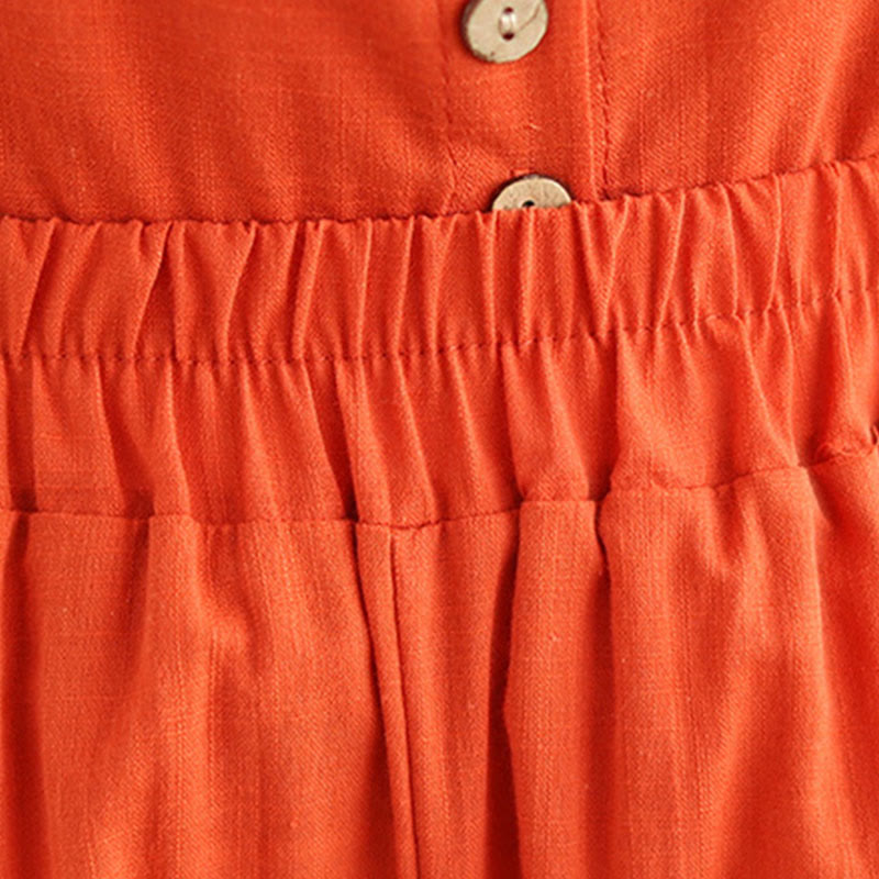 Set di abbigliamento da meditazione casual da donna con camicia e pantaloni larghi e colletto rialzato Buddha Stones 2 pezzi - image 18