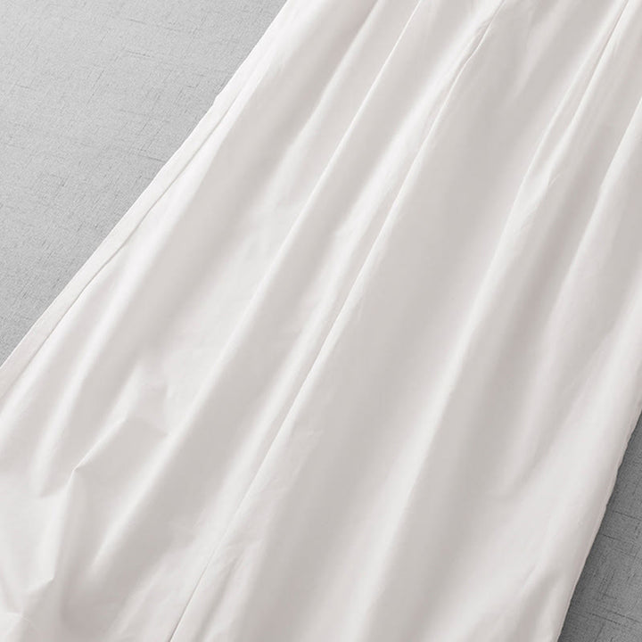 Pantaloni larghi da donna in poliestere, lunghezza 7-8, con tasche, a vita alta, casual e semplici, modello Buddha Stones - image 15