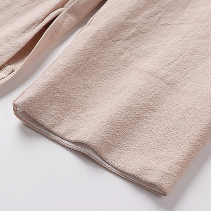 Buddha Stones Camicia da uomo in cotone a maniche lunghe con bottoni cinesi vintage e motivo a rana - image 8