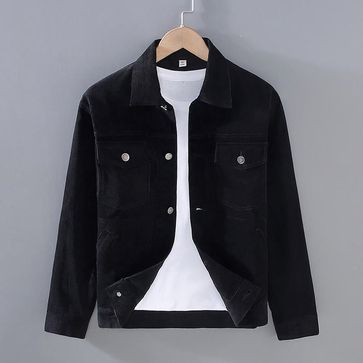 Camicia da uomo in cotone con tasche e maniche lunghe, modello Buddha Stones , semplice, con bottoni - Nero - US/UK/AU42, EU52 (3XL) - image 6