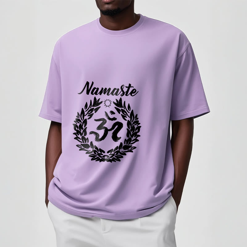 Maglietta in cotone con motivo di Buddha Stones, Om, sanscrito, Namaste - image 18