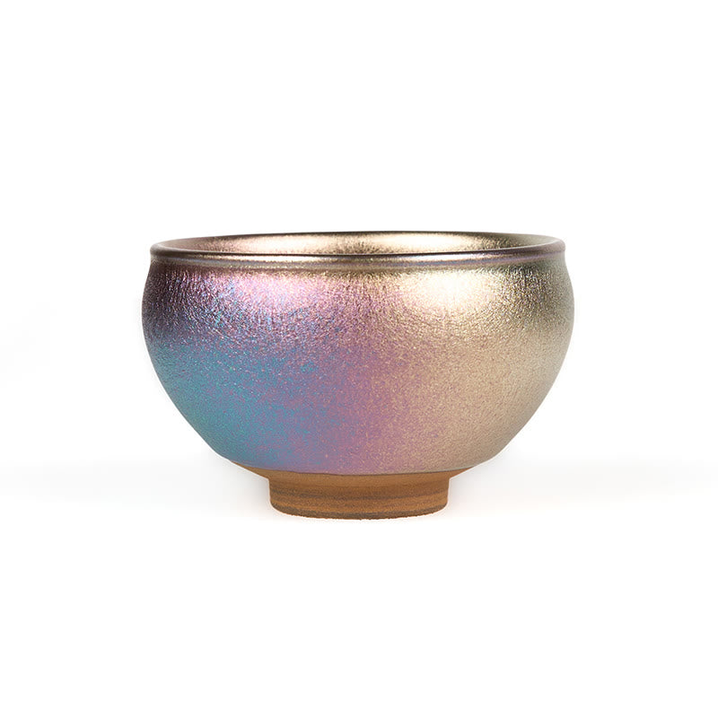 Tazza da tè in ceramica con fiore di loto dorato, realizzata a mano in Cina, Jianzhan, motivo: Buddha Stones, tazza da tè Kung Fu, 150 ml - image 9
