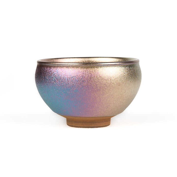 Tazza da tè in ceramica con fiore di loto dorato, realizzata a mano in Cina, Jianzhan, motivo: Buddha Stones, tazza da tè Kung Fu, 150 ml - image 9