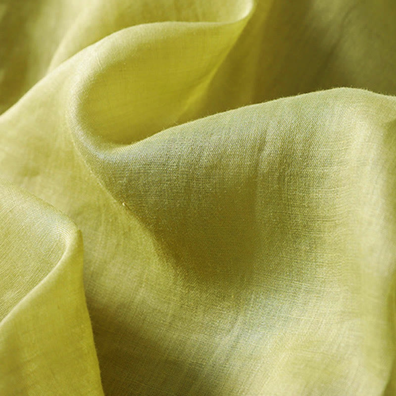 Pantaloni larghi da donna con lacci e tinta unita Buddha Stones - image 18