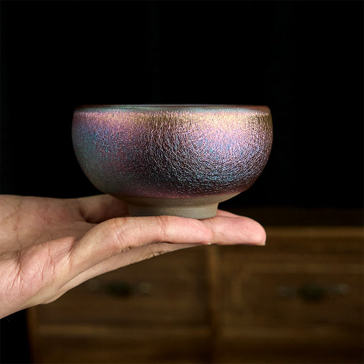 Tazza da tè in ceramica con foglia di loto, realizzata a mano in Cina, Jianzhan Koi Buddha Stones Stones, Kung Fu Tea Cup, 150 ml - image 23