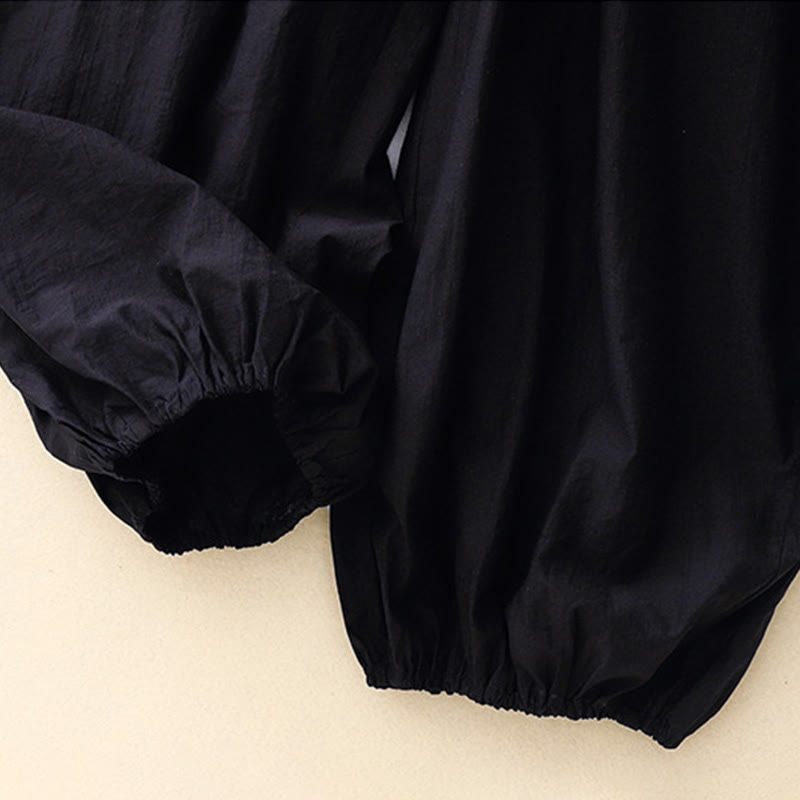 Pantaloni harem da donna con tasche, modello Buddha Stones, casual e dal design semplice - image 2