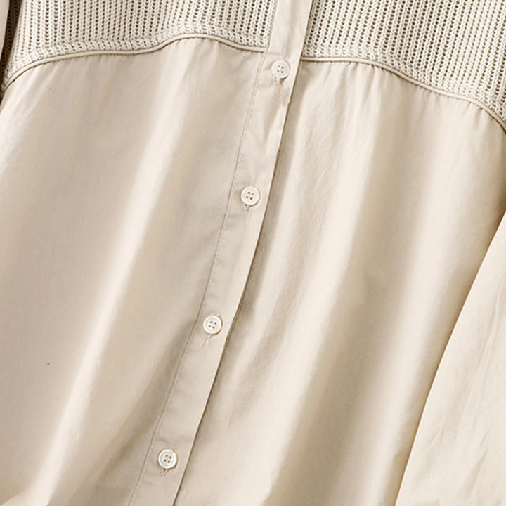 Giacca da donna in velluto a coste di cotone con collo alto Buddha Stones - image 14