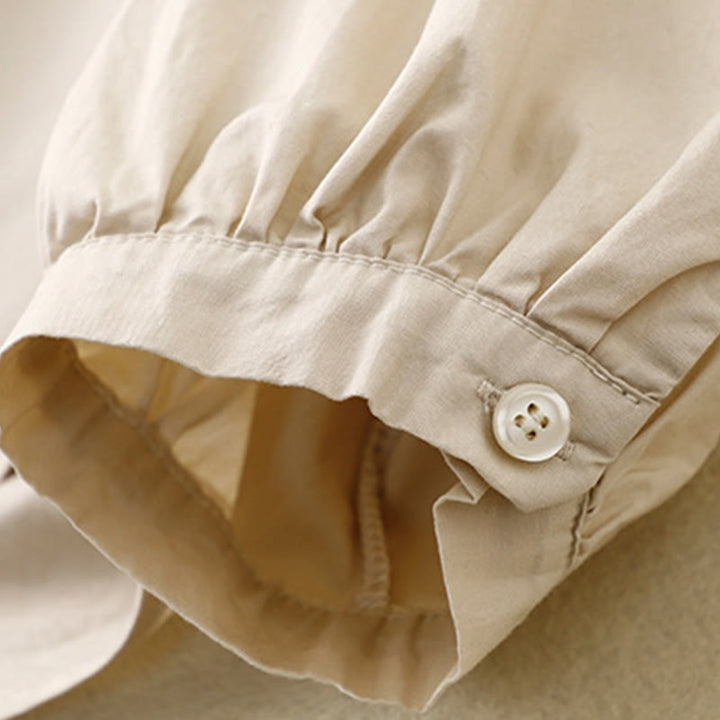 Giacca da donna in velluto a coste di cotone con collo alto Buddha Stones - image 15