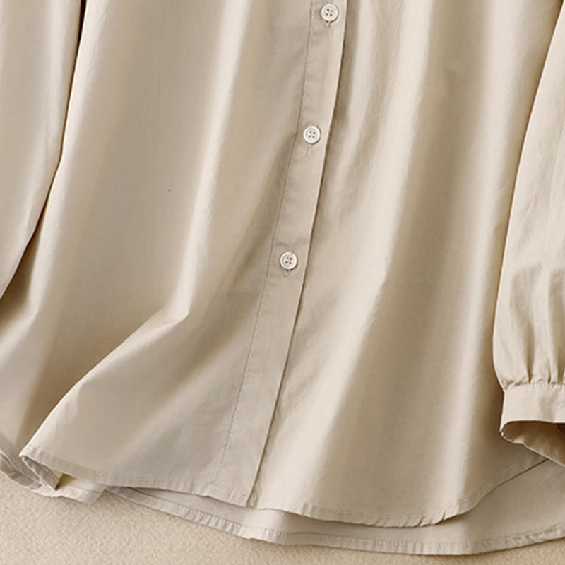 Giacca da donna in velluto a coste di cotone con collo alto Buddha Stones - image 17