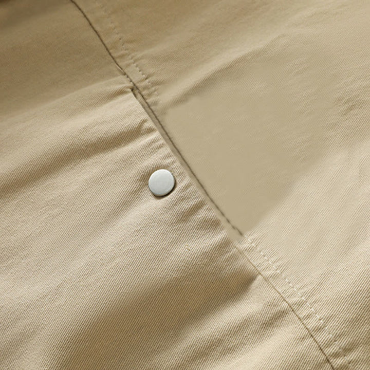 Giacca da donna in cotone con collo alto e bottoni semplici, motivo Buddha Stones - image 22