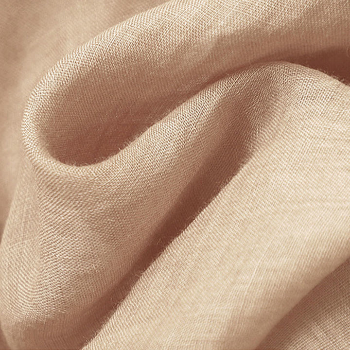 Gonna da donna in cotone e lino, lunghezza 7-8, con bottoni ricamati in stile etnico vintage Buddha Stones - image 15