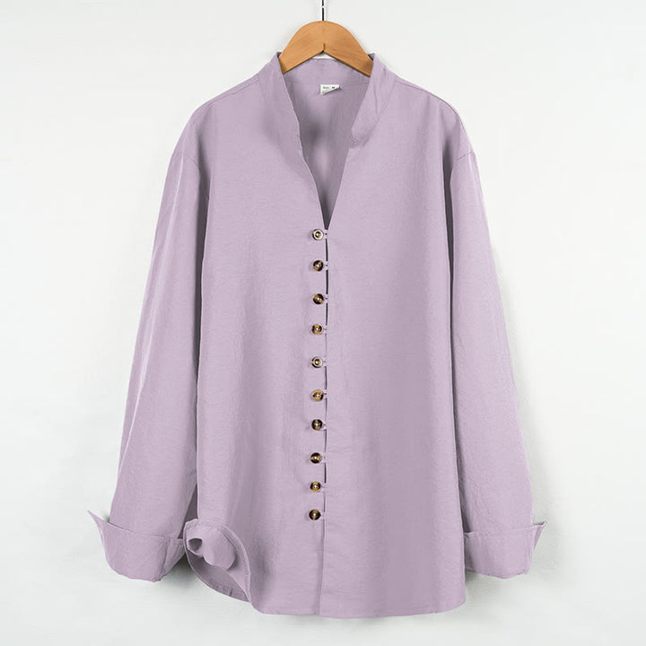 Camicia da uomo a maniche lunghe con bottoni in tinta unita Buddha Stones - Cardo - US/UK/AU46, EU56 (3XL) - image 25