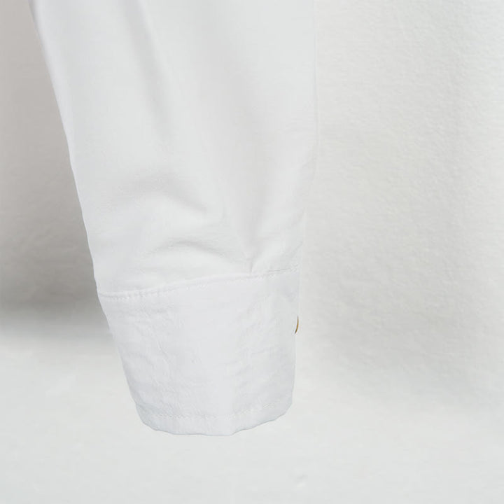 Camicia da uomo a maniche lunghe con bottoni in tinta unita Buddha Stones - image 9