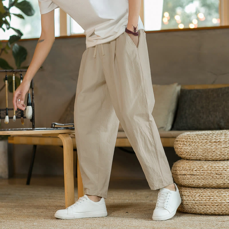 Buddha Stones da uomo in cotone con tasche Buddha Stones - image 1