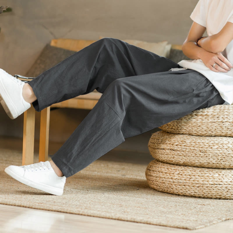 Buddha Stones da uomo in cotone con tasche Buddha Stones - image 20