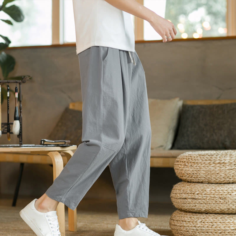 Buddha Stones da uomo in cotone con tasche Buddha Stones - image 23