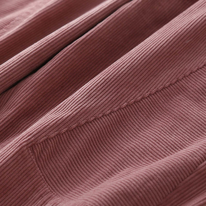 Pantaloni harem da donna in velluto a coste e poliestere con tasche, modello Buddha Stones Commute Vintage Plain - image 15