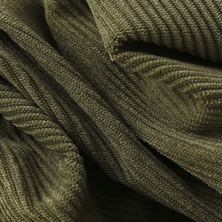 Pantaloni harem da donna in velluto a coste e poliestere con tasche, modello Buddha Stones Commute Vintage Plain - image 7