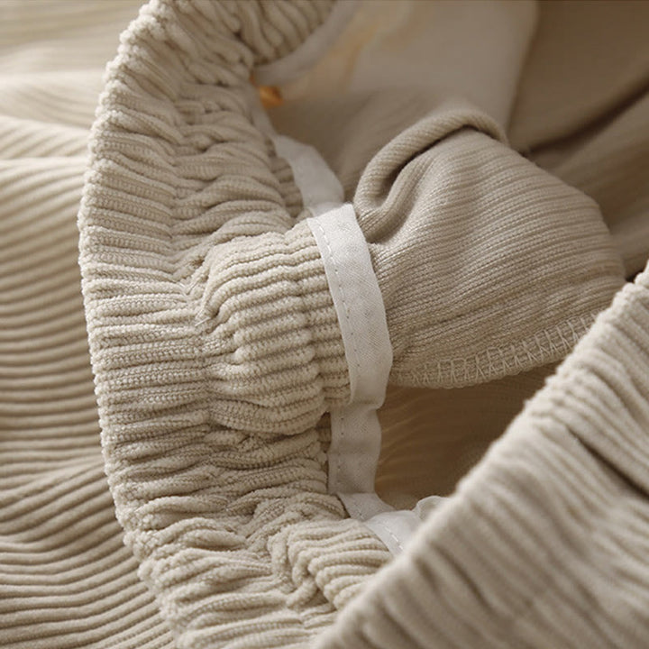 Pantaloni harem da donna in velluto a coste e poliestere con tasche, modello Buddha Stones Commute Vintage Plain - image 11