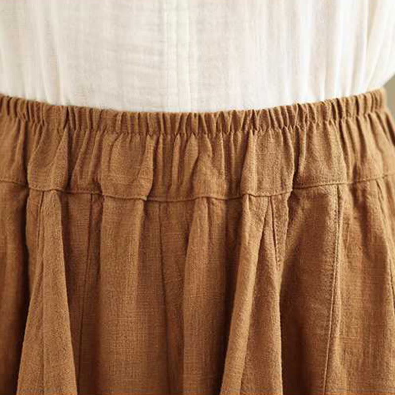 Pantaloni harem da donna in cotone e lino con tasche, modello Buddha Stones , casual e semplici, primaverili - image 6
