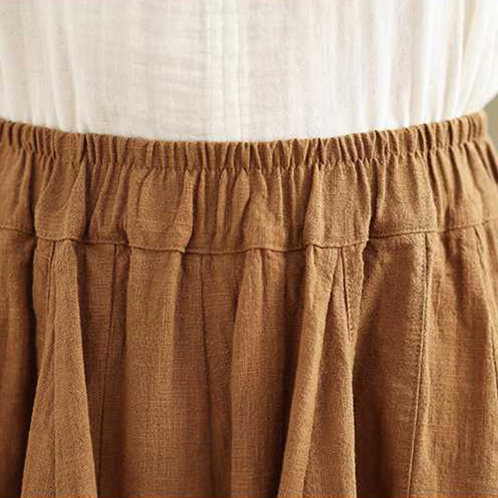 Pantaloni harem da donna in cotone e lino con tasche, modello Buddha Stones , casual e semplici, primaverili - image 6