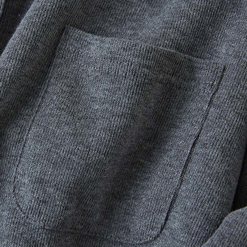 Giacca da donna in cotone con cappuccio e tasche, bottoni semplici, Buddha Stones - image 4