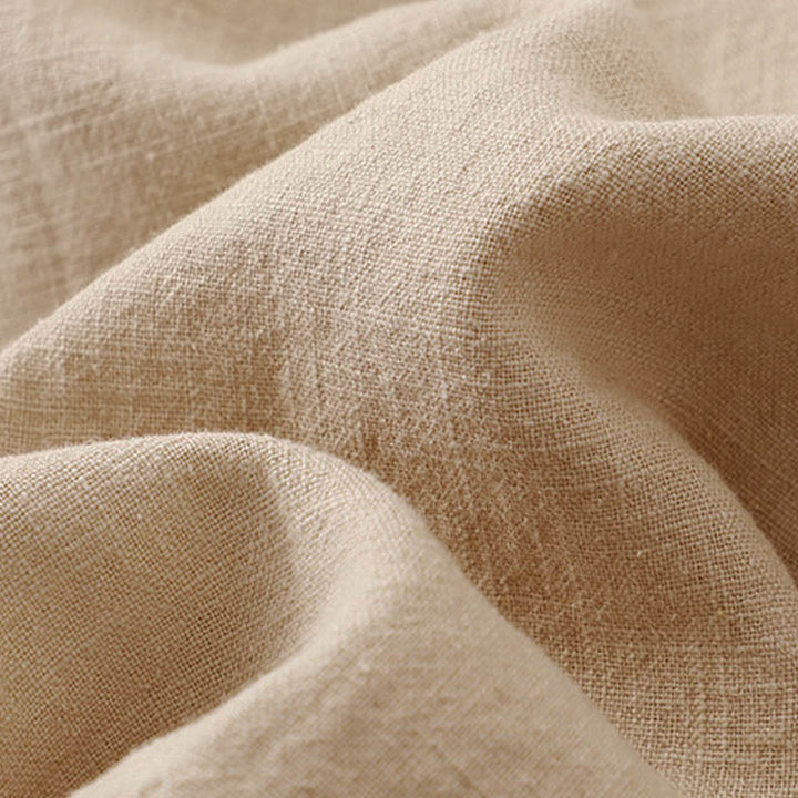 Buddha Stones Bottone di nodo cinese artistico letterario Abbigliamento casual in cotone - image 8