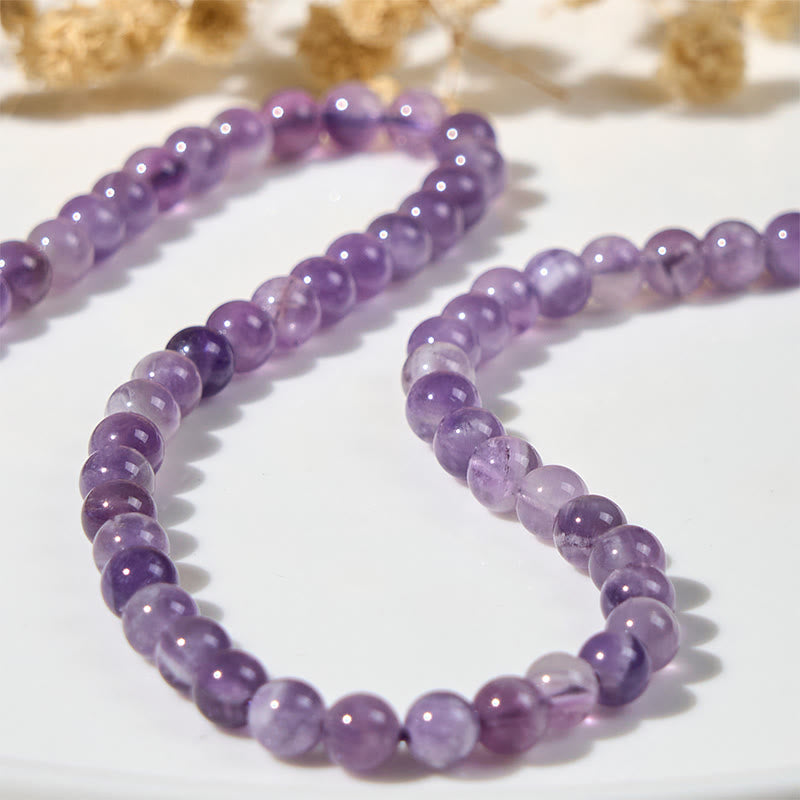 Bracciale Buddha Stones con ametista e faccia di gatto, allevia lo stress - image 9