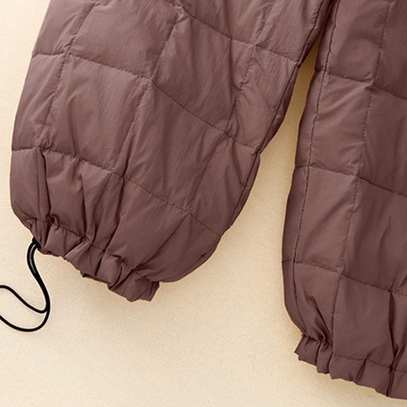 Pantaloni da donna in cotone con apertura sulle gambe e coulisse invernali Buddha Stones con tasche - image 14