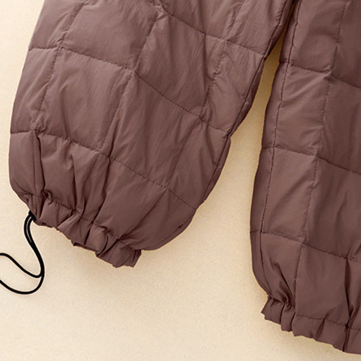 Pantaloni da donna in cotone con apertura sulle gambe e coulisse invernali Buddha Stones con tasche - image 14