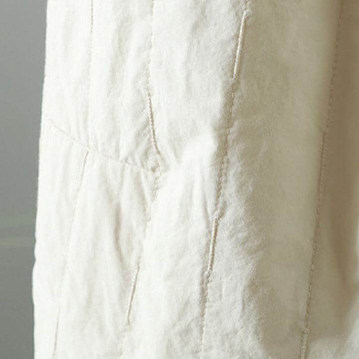 Pantaloni harem invernali da donna in cotone alla caviglia con tasche, Buddha Stones - image 16