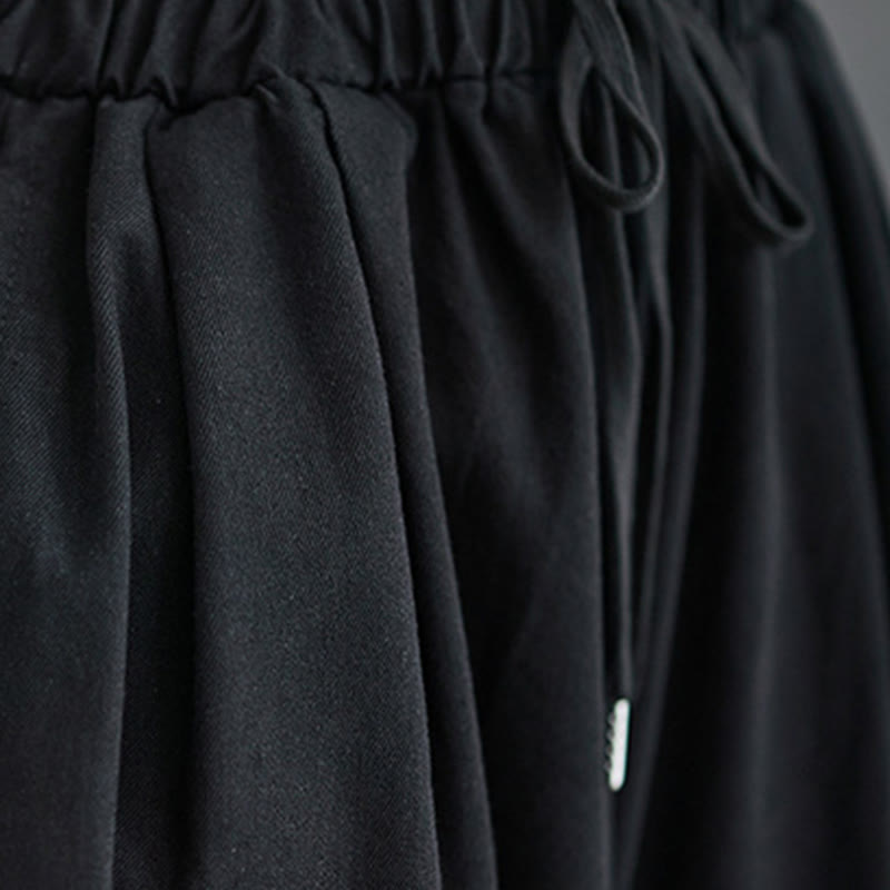 Pantaloni larghi da donna con tasche e apertura a fessura in stile retrò Buddha Stones - image 14