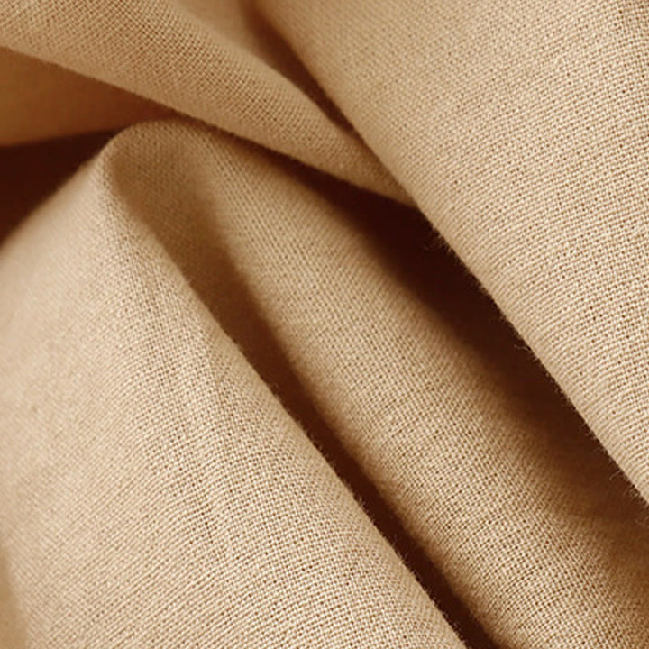 Abito midi a maniche lunghe con tasche e revers semplici Buddha Stones Spring - image 14