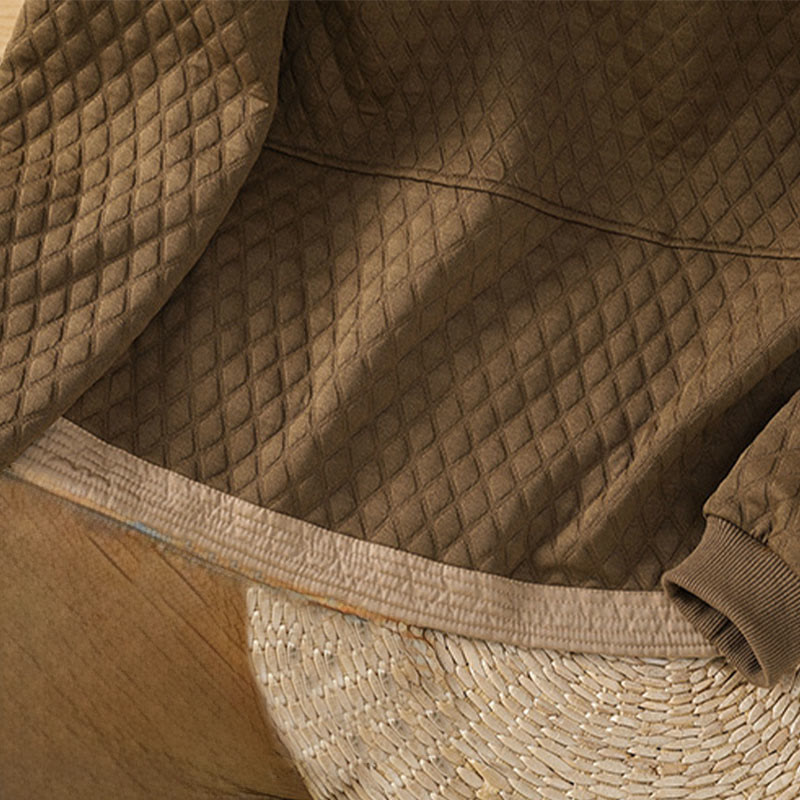 Giacca da donna in cotone a maniche lunghe con tasche, stile retrò, motivo Buddha Stones - image 34