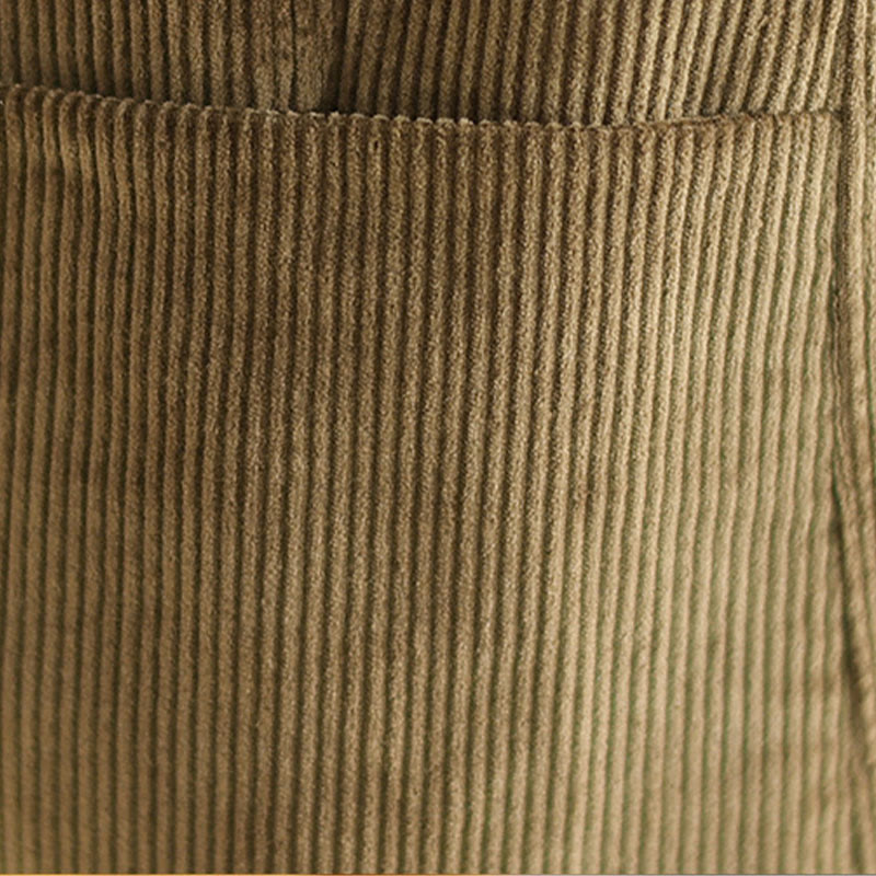 Giacca in velluto a coste a maniche lunghe con tasche da donna, stile retrò, Buddha Stones - image 8